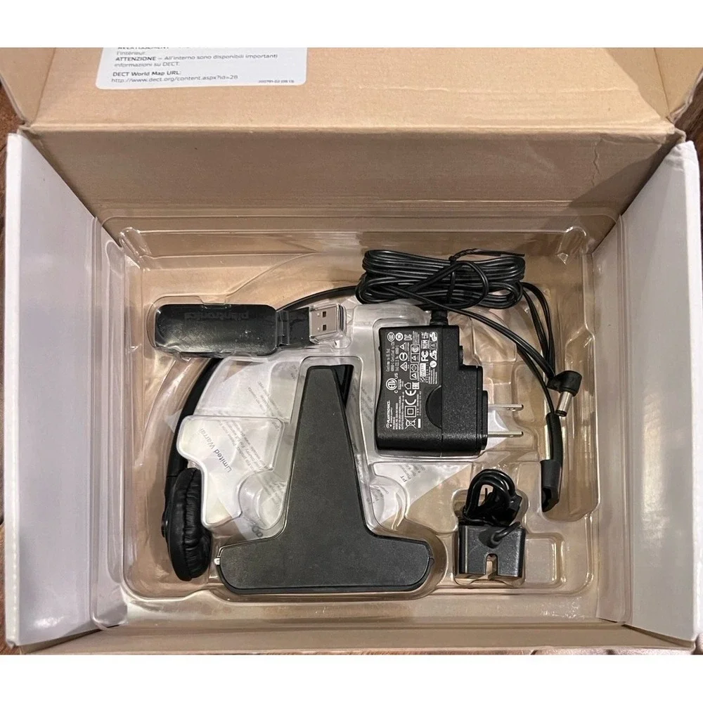 Plantronics Savi W440 Wireless Headset with D100 USB Adapter